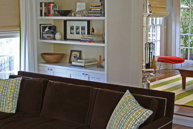 Inspiration for a contemporary living room remodel in Los Angeles