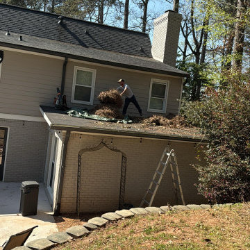 Roof & Gutter Cleaning Project