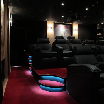 Home Cinéma privé design de luxe 45 m2, Salon de Provence (13) – VOTRE CINEMA