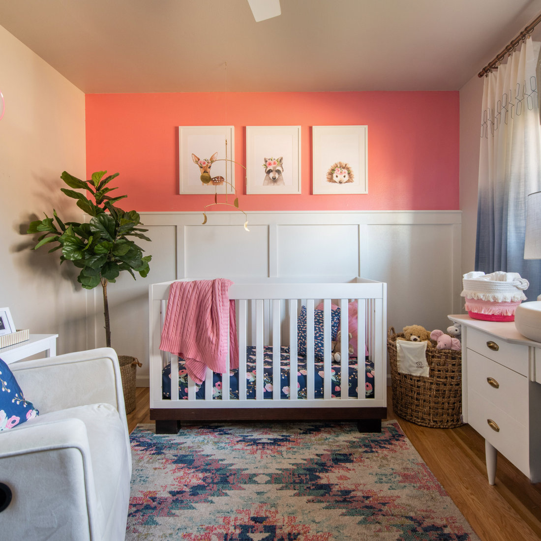 Blue & Pink Nursery