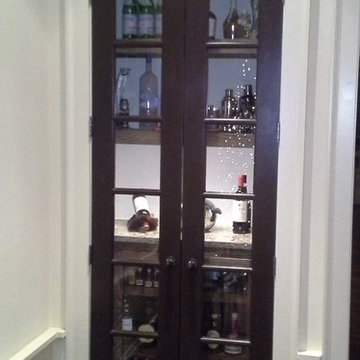 Closet Liquor Cabinet