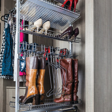 Revolving Shoe & Boot Rack