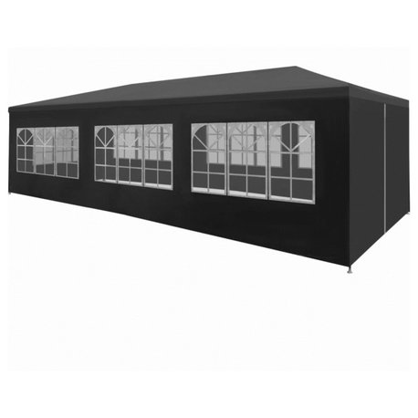 vidaXL Party Tent 9.8'x29.5' Anthracite