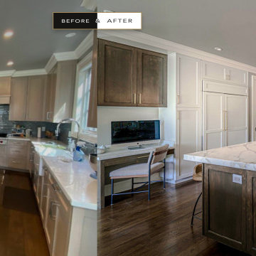 Kitchen Before & After • Atelier Noël