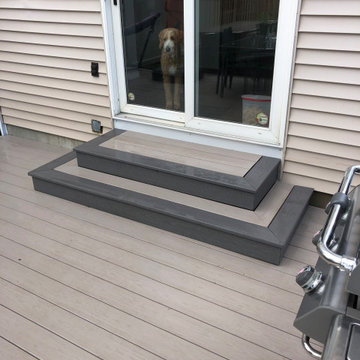 Azek-PVC-Slate Gray and Island Oak 3