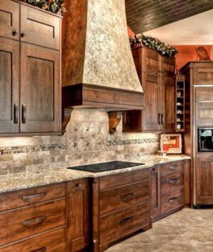 Custom Cabinet Vent Hood Home Design Ideas, Pictures, Remodel and Decor