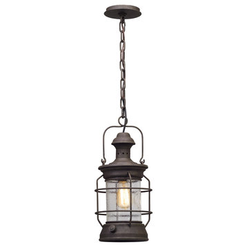 Troy F5057, Atkins 1 Light Hanger Lantern Medium