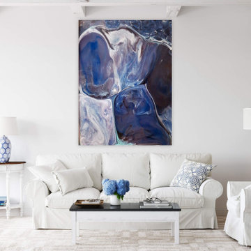 Marbling Art and Blooms for your home