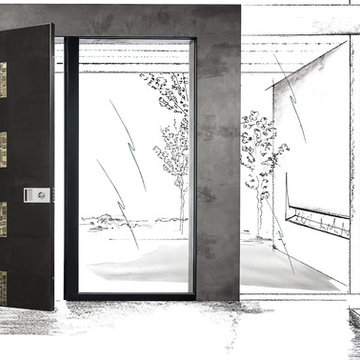 Venezia Materia – Exterior front doors by Oikos