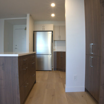 Yaletown Modern Condo & Custom Millwork Transformation – Cambie St