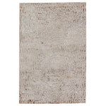 Jaipur Living - Nikki Chu by Jaipur Living Kimball Animal Beige/Bronze Runner Rug 2'2"x8' - The Malilla by Nikki Chu showcases a glamorous, eye-catching sheen that boldly complements the globally inspired motifs. The captivating leopard print design of the Kimball rug anchors a space with patterned panache, while the neutral beige, gray, and bronze color offers a grounding tone to any style decor. This power-loomed rug features metallic polyester fibers blended with stain-resistant polypropylene for a brilliant luster from various perspectives.