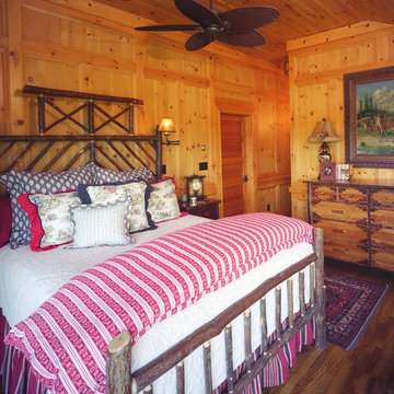 rustic home on White Resort golf course camp little pine
