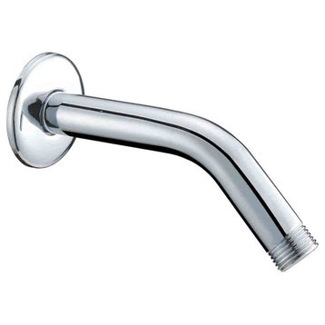 Dawn 6" Shower Arm and Flange, Chrome