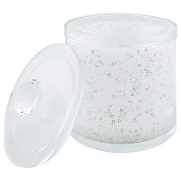 Sparkles Home Rhinestone Crystal-Filled Cotton Ball Holder