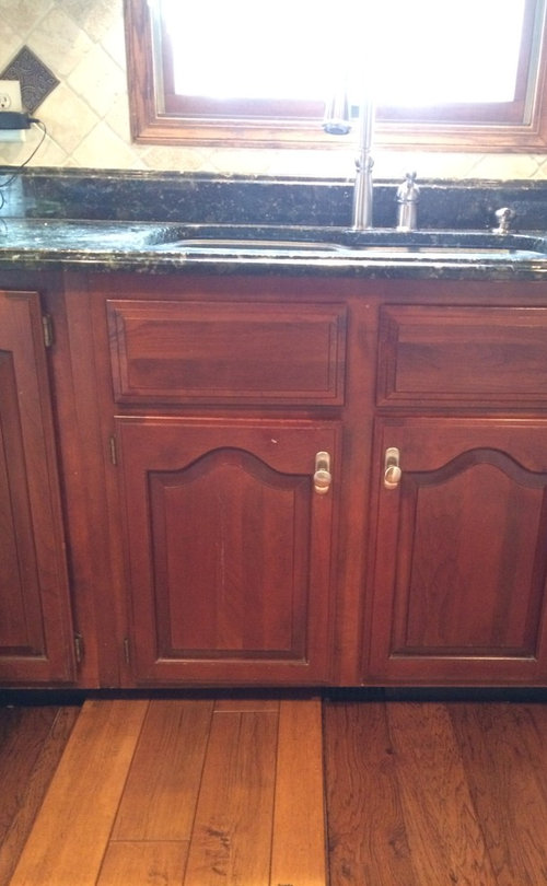 Are The Maple Floors Better With The Cherry Cabinets