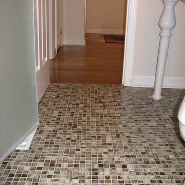 Donna's Glass Mosaic Floor