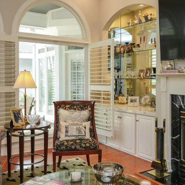 New Windows in Stylish Living Room - Renewal by Andersen Westchester, Putnam and