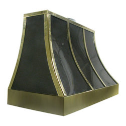 Custom Bronze Range Hood #13, M - Range Hoods And Vents