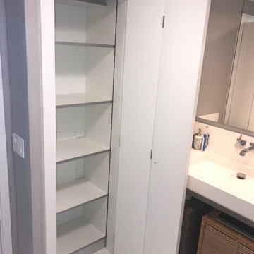 Custom Project. Woodwork, Millwork, Upholstery. Brickell Bay, FL