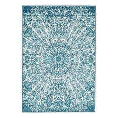 50 Most Por Turquoise Area Rugs For 2018 Houzz Unique Loom 4 X6 Sofia Turquoise Area Rug