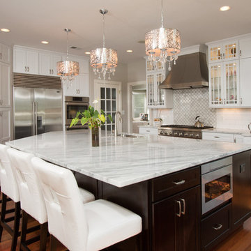 Touching, Hearing, Tasting in an Elegant Kitchen of Ashburn VA