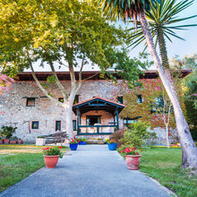 fachadas casa de jardin