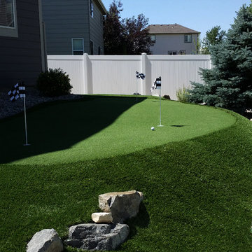 Backyard Putting Green in Broomfield