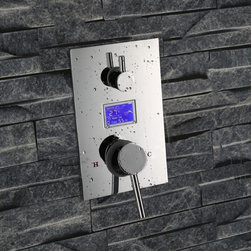 Digital Thermostat Shower Controller Touch Bath Panel Shower Controller - Showerheads And Body Sprays