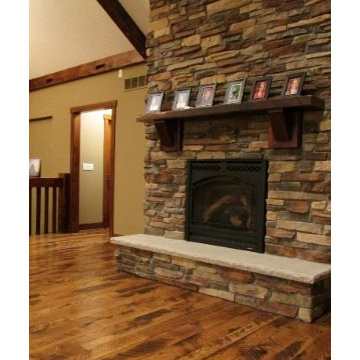 Photo Gallery of several reclaimed flooring projects