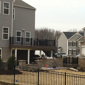 Pizza oven deck