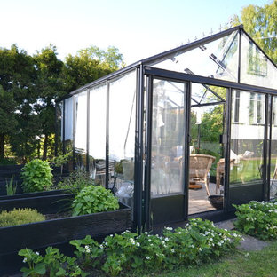 Idée de décoration pour un jardin nordique.