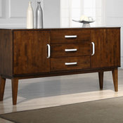 Draper Tobacco Finish Buffet Cabinet