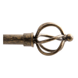 Custom Rods, Finials, & Hardware - Curtain Rods