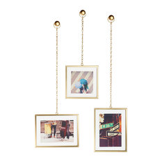 Fotochain Photo Frame, Matte Brass