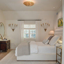 cream white grey bedroom
