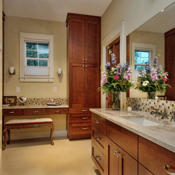 Master Bath One Sink plus Make up Area