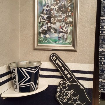 Custom Cowboy Themed Woman Cave