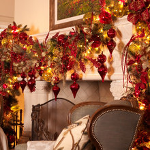 christmas mantle places