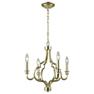 ELK Lighting 18152//3 Chandelier One Size Pink Elk Group International