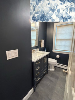 Hale Navy Bathroom Design Dilemma