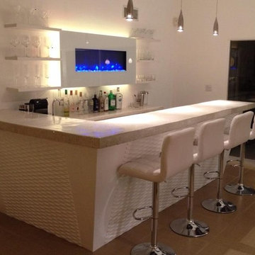 Custom Mid Century Modern Bar