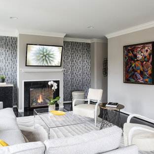Gold And Grey Living Room - lighteningcrystal