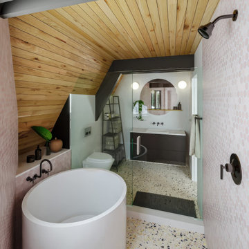 Modern A-Frame Mountain Lodge