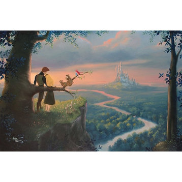 Disney Fine Art Our Royal Kingdom by Rob Kaz, Gallery Wrapped Giclee