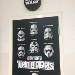 Customized "Star Wars troopers" Bomb Shelter Door Art - Home Accessories & Decor