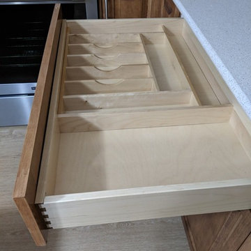 Light Brown Maple Kitchen & Bath
