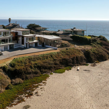 Santa Cruz Beach Front Property, Modern Malibu Style