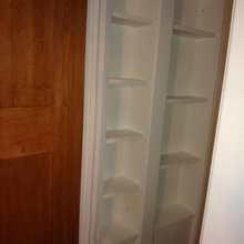 Shelves Built Between Studs