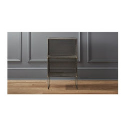sift gunmetal 2-story tower | CB2 - Furniture
