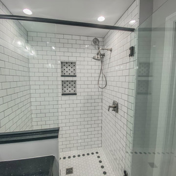 Classic Black & White Bathroom